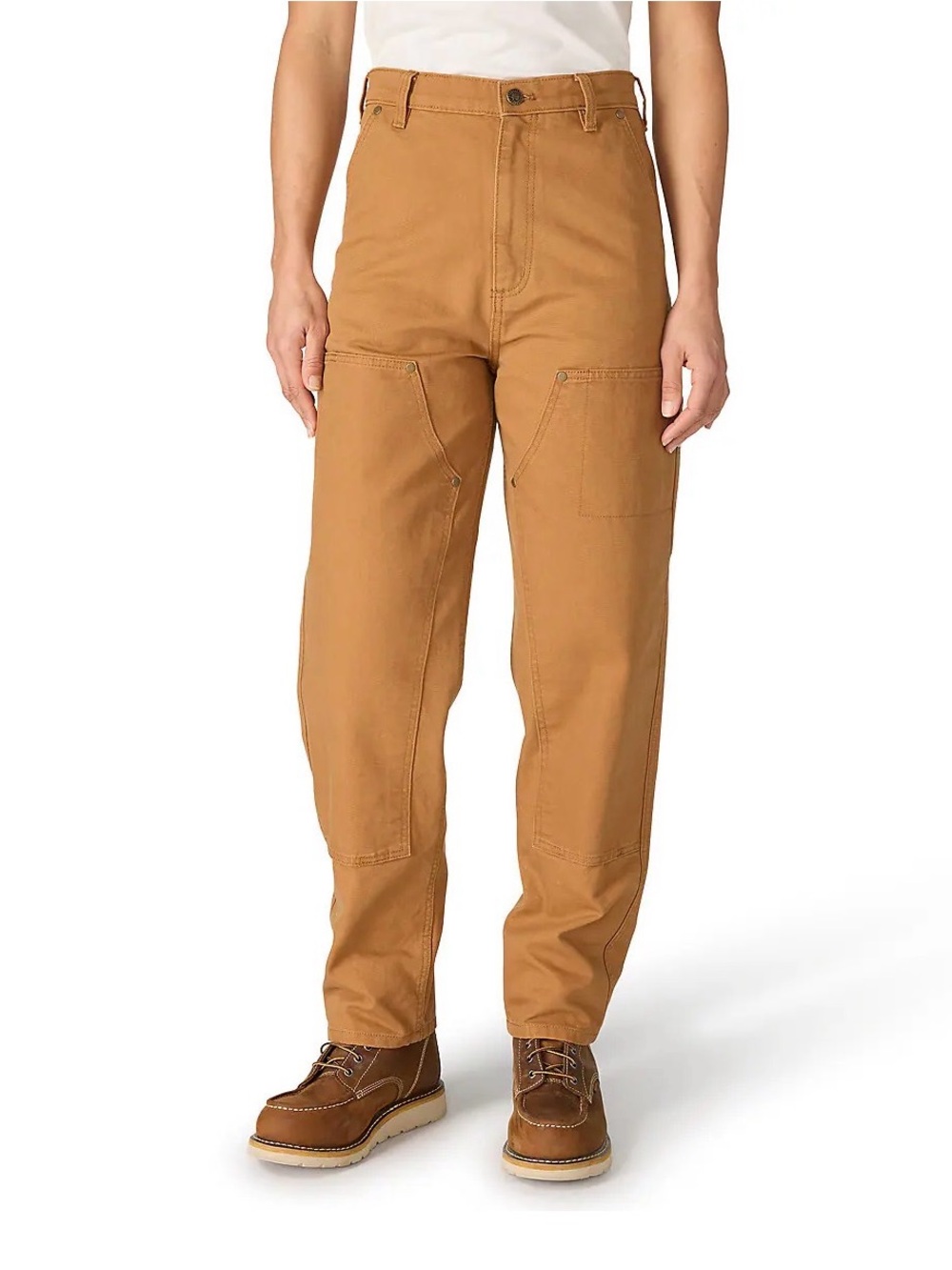 Carhartt Vintage Fit Double Front Canvas Work Pants in Carhartt Brown, Size 6R